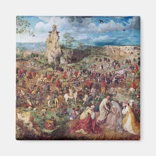 Processen till Calvariation, Pieter Bruegel Magnet