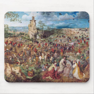 Processen till Calvariation, Pieter Bruegel Musmatta