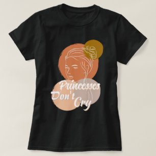 Processer gråter inte text Skriva svart T-skirt T Shirt