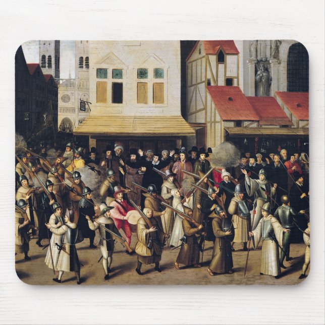 Procession av den heliga ligan i 1590 musmatta (Framsidan)