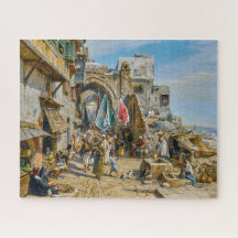 Procession i Jaffa | Gustav Bauernfeind |