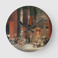 Procession i Sevillas katedral, 1833 (olja på kanv