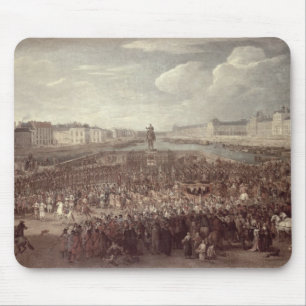 Processionen av Louis XIV (1638-1715) över Musmatta