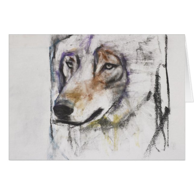 Processo Al Lupo Hälsningskort (Framsidan Horizontal)