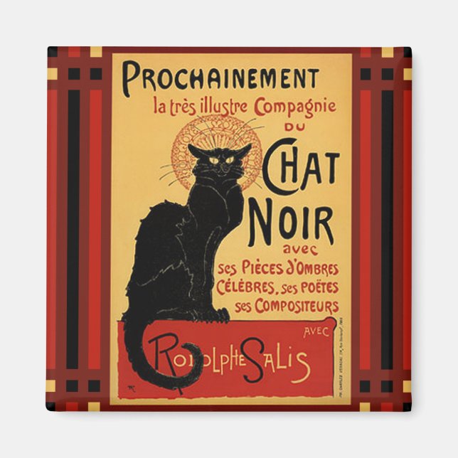 Prochainement Chatta Noir Magnet (Framsidan)
