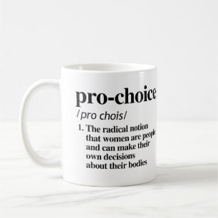 ProChoice-definition Kaffemugg