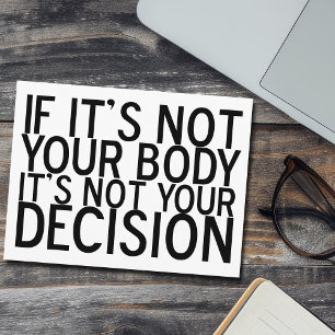 ProChoice Pro-Höger att välja mellan Vykort