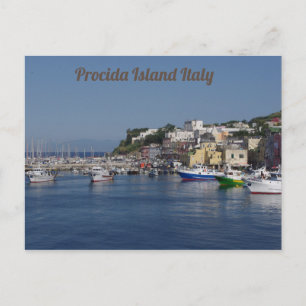 Procida Island Italien Vykort