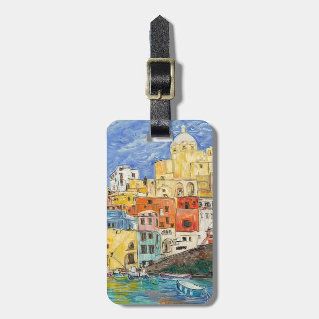 Procida italien bagagebricka (Vertikal Framsida)