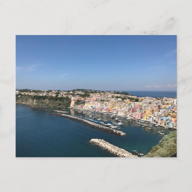 Procida, Medelhavsön Italien Vykort (Framsida)