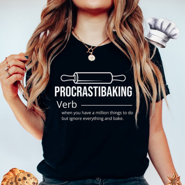 Procrastibaking T-Shirt (Skapare uppladdad)