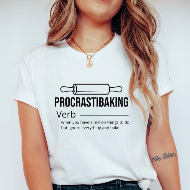 Procrastibaking Women's T-Shirt (Skapare uppladdad)