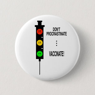 Procrastinate... Vaccinera! Knapp