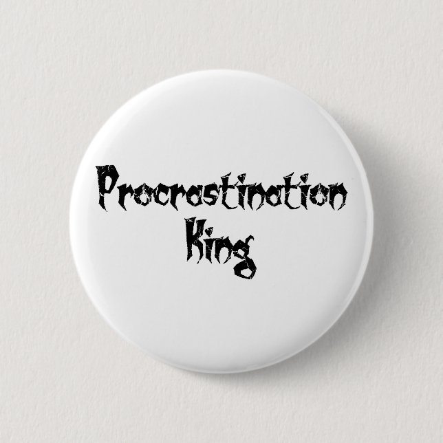 Procrastination Kung Knapp (Framsida)