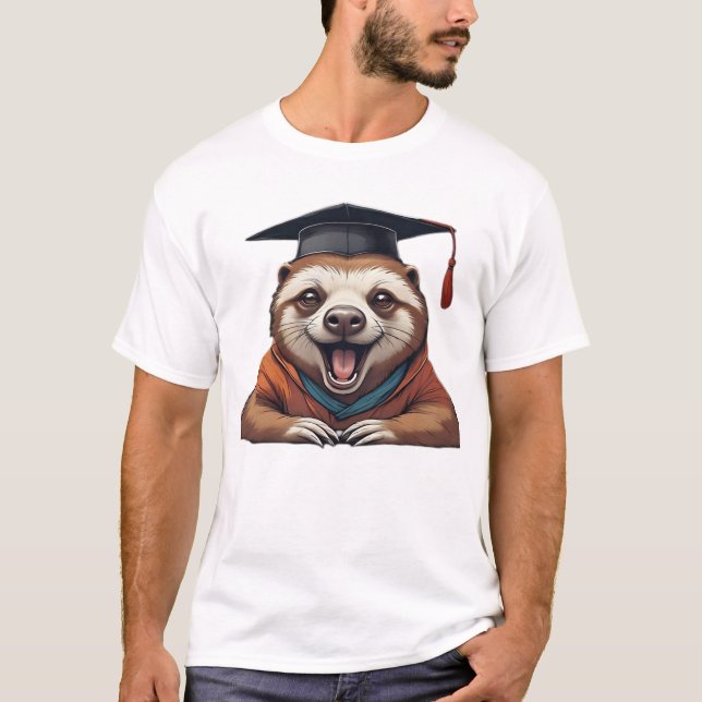 Procrastination University � Officiell medlemsklas T Shirt (Framsida)