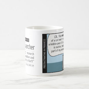 Procrastinators Kopp: Sökaren Kaffemugg