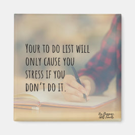 Procrastinators Motivation Cute Quote Magnet
