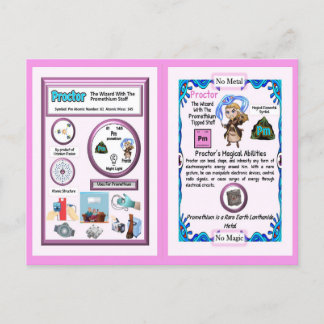 Proctor Wizard - Grundelement Promethium Vykort