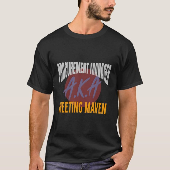 Procuret Aget Akameeting Maven Logistics T Shirt (Framsida)