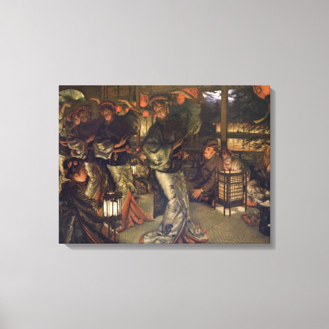 Prodigal Son i ett främmande land 1880 Canvastryck (Framsida)