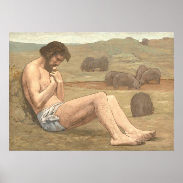 Prodigal Son - Puvis de Chavanness Fine Art Poster (Framsidan)