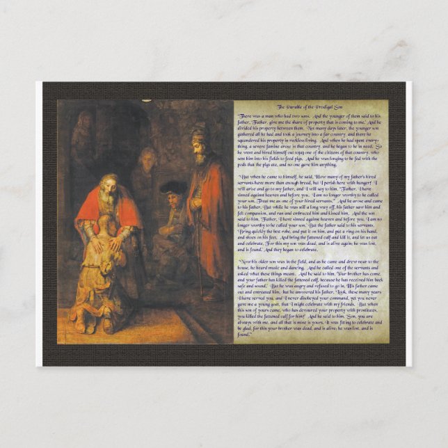 Prodigal Son. Vykort (Framsida)