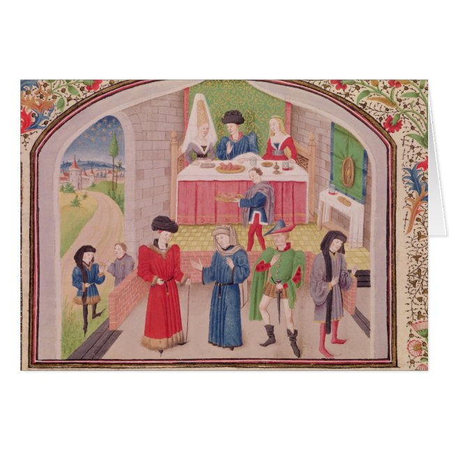 Prodigality, Liberality och girighet Hälsningskort (Framsidan Horizontal)