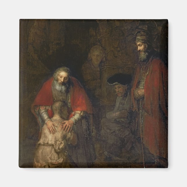 Prodigalsonens återvändande, 1668-69 magnet (Framsidan)