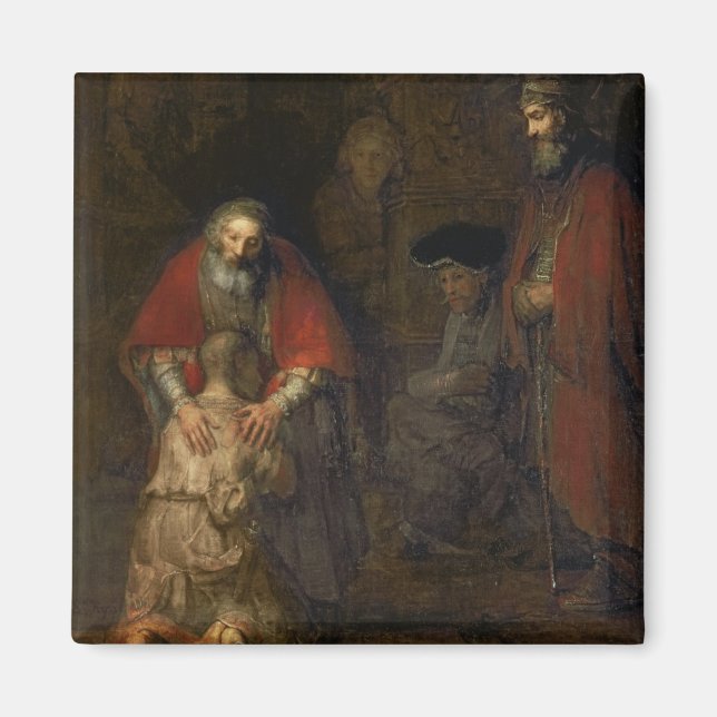 Prodigalsonens återvändande, 1668-69 magnet (Framsidan)