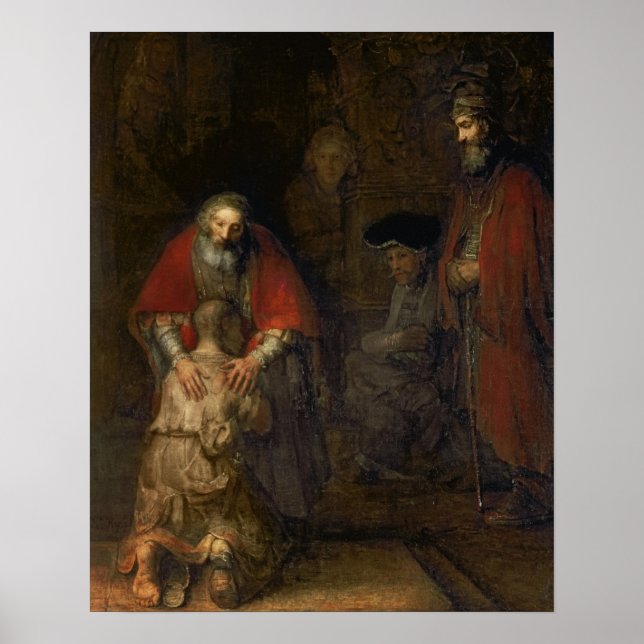 Prodigalsonens återvändande, 1668-69 poster (Framsidan)