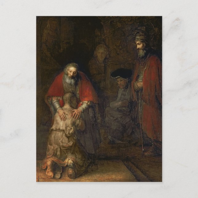 Prodigalsonens återvändande, 1668-69 vykort (Framsida)
