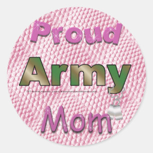 Prodis armé Mamma Stickers Runt Klistermärke