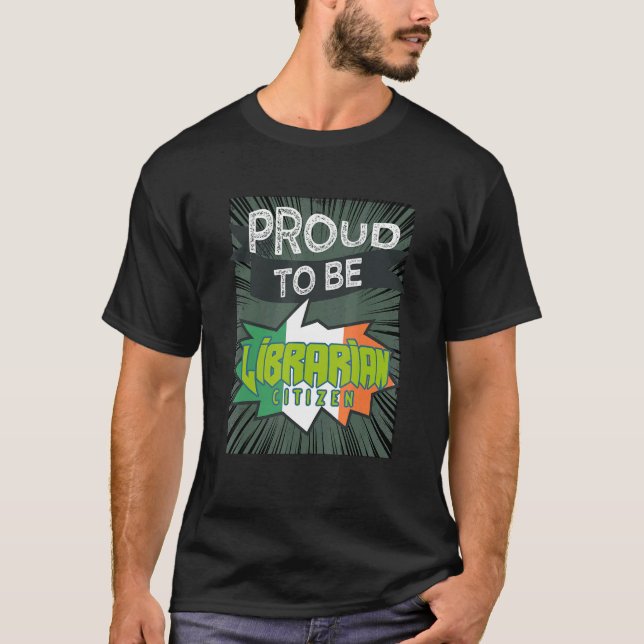 Prodis bibliotekarie Yrkesarbetare 2 T Shirt (Framsida)