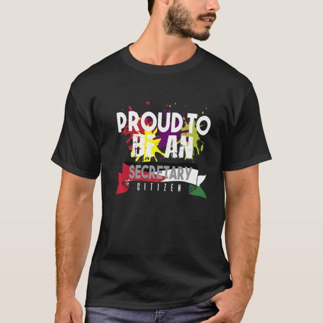 Prodis sekreterare Yrkesarbetare T Shirt (Framsida)