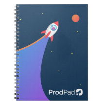 ProdPad "fördärvar härifrån" anteckningsboken