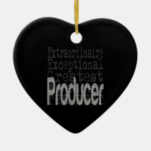Producent Extraordinaire Julgransprydnad Keramik
