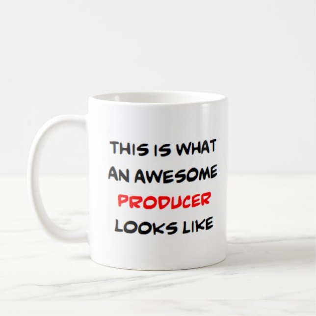 producent, fantastisk kaffemugg (Vänster)