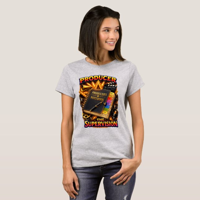 Producent - Kvinnors övervakning T Shirt (Hel framsida)