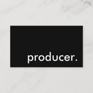 producent. visitkort