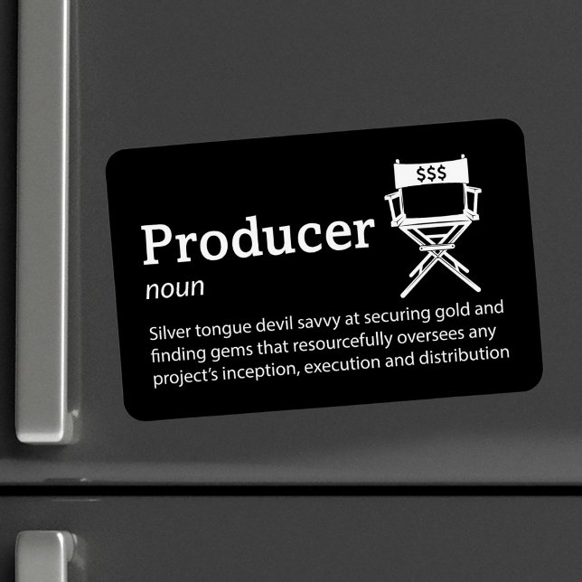Producentdefinition - Filmmaker 4 tum x 6 tum Flex Magnet (Skapare uppladdad)