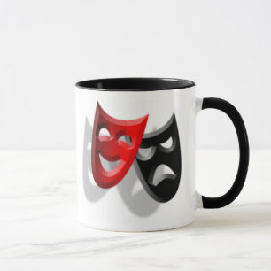 Producenten och maskerar muggen mugg