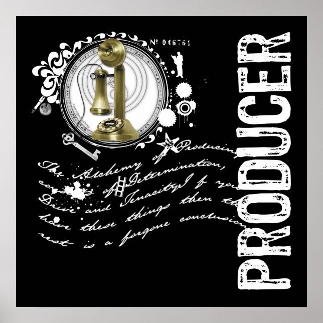 Producer Alchemy Poster (Framsidan)