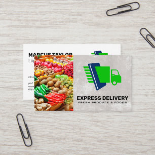 producera Express Delivery Service Visitkort