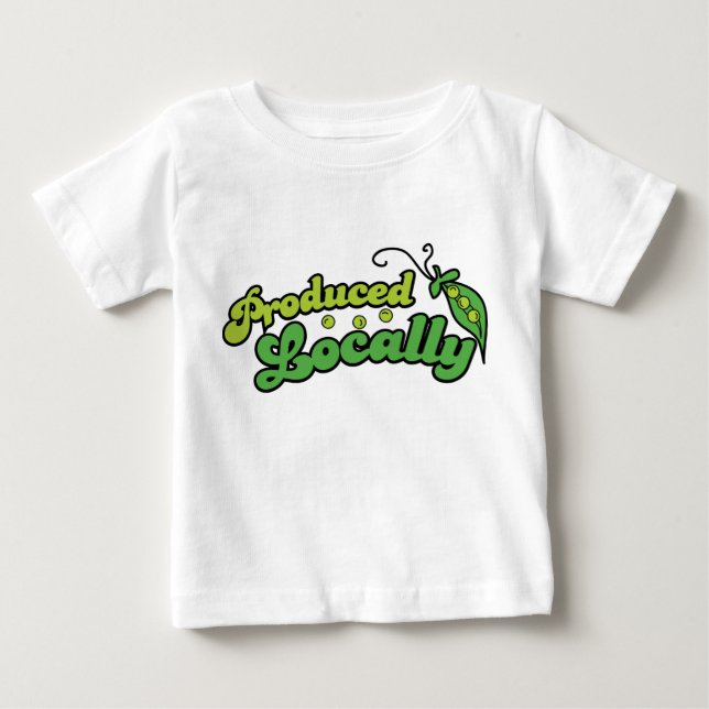 Producerat lokalt t-shirt (Framsida)
