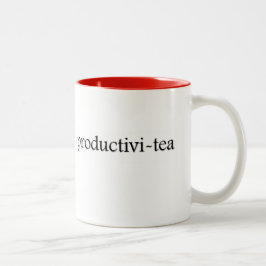 Productivi-tea Teakopp Två-Tonad Mugg