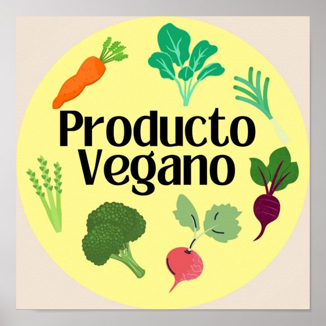 producto vegano poster (Framsidan)