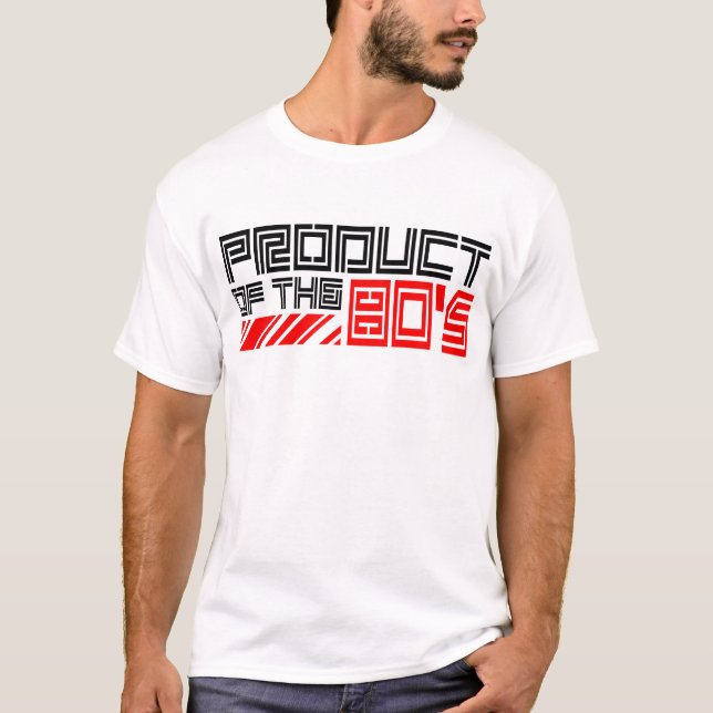 Produkt av 80-talet - T-Shirt (Framsida)