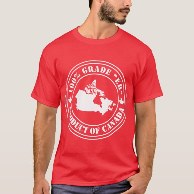 Produkt av Kanada Tee Shirt (Framsida)