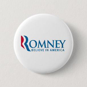 Produkt för Mitt Romney presidents- kampanjval Knapp