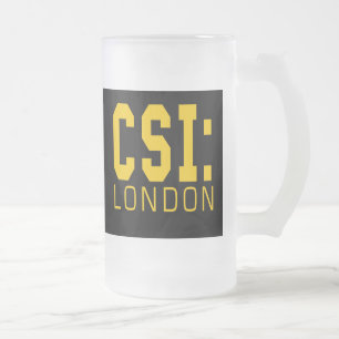 Produkter för CSI London Frostat Ölglas